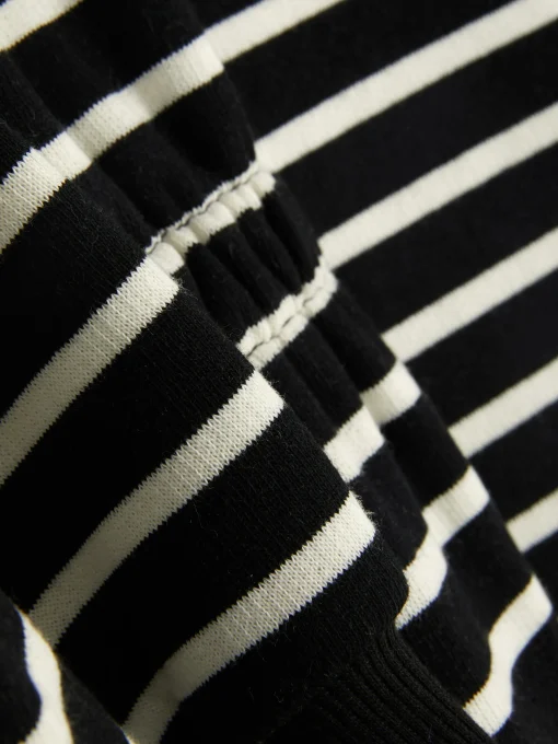 Striped Sweatshirt Dress