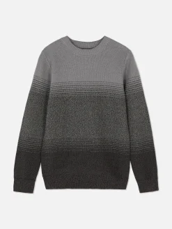 Striped Textured Sweater
