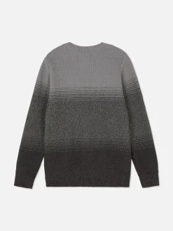 Striped Textured Sweater