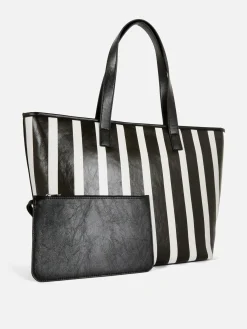 Striped Tote