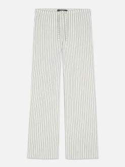 Striped Wide Leg Pants