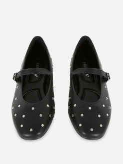 Studded Mary Janes