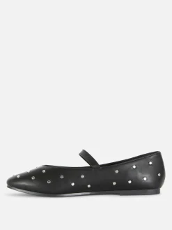 Studded Mary Janes