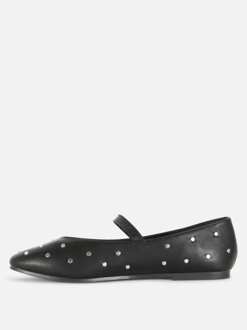 Studded Mary Janes