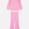 Sweatshirt And Flared Leggings Set