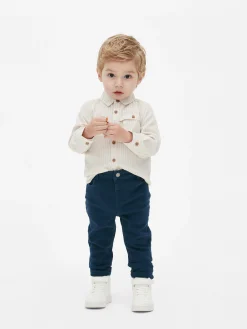 Tapered Twill Pants