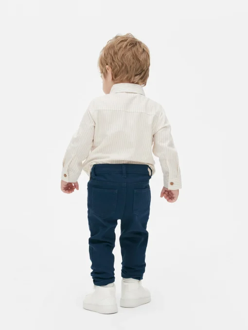 Tapered Twill Pants