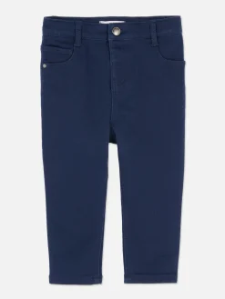 Tapered Twill Pants