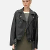 Textured Biker Jacket