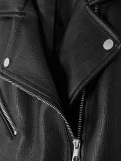 Textured Biker Jacket