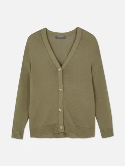 Textured Boyfriend Cardigan