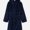 Textured Fleece Robe