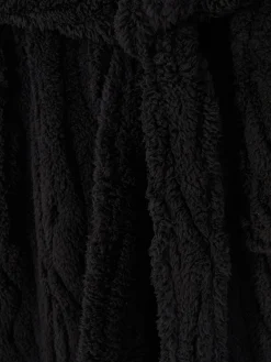 Textured Fleece Robe