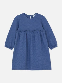 Textured Jersey Dress