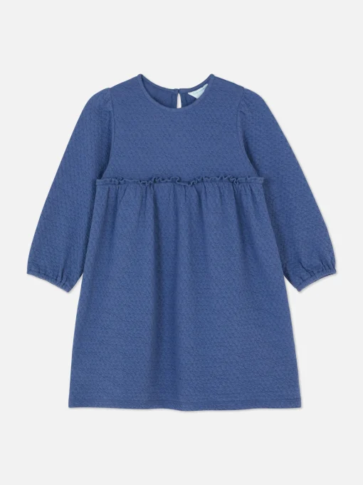 Textured Jersey Dress