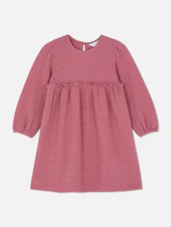 Textured Jersey Dress