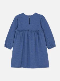 Textured Jersey Dress
