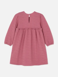 Textured Jersey Dress