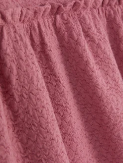 Textured Jersey Dress