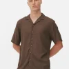 Textured Short Sleeve Shirt
