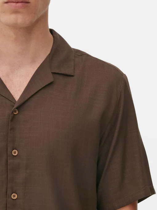 Textured Short Sleeve Shirt