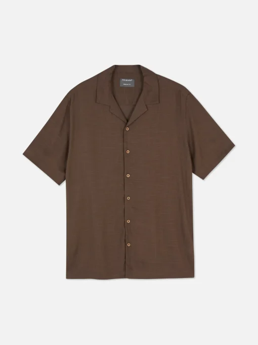 Textured Short Sleeve Shirt