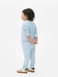 Textured Sweatshirt And Joggers Set