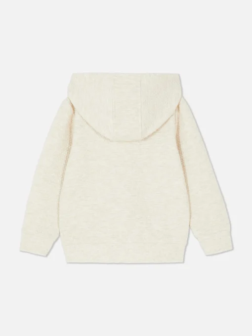 Textured Zip Hoodie