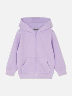 Textured Zip Hoodie