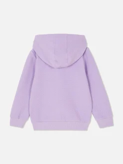 Textured Zip Hoodie