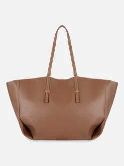 The Edit Faux Leather Large Shopper
