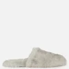 The Edit Fluffy Mule Slippers