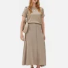 The Edit Satin Skirt