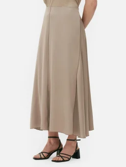 The Edit Satin Skirt