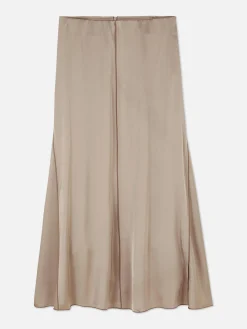 The Edit Satin Skirt