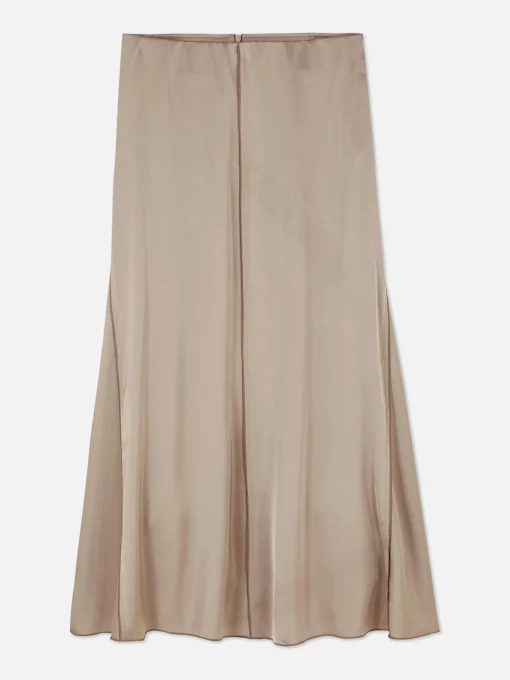 The Edit Satin Skirt