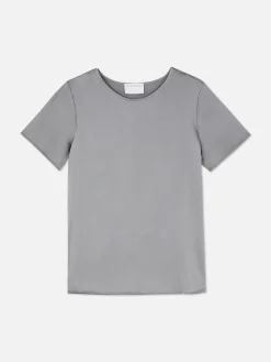 The Edit Satin T-Shirt