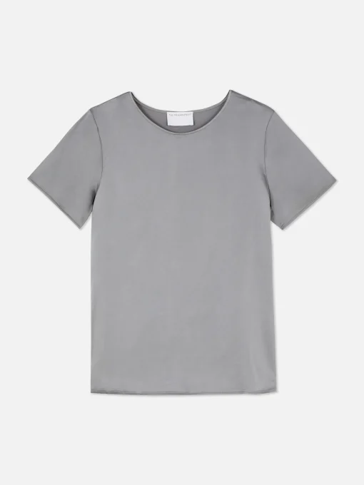 The Edit Satin T-Shirt