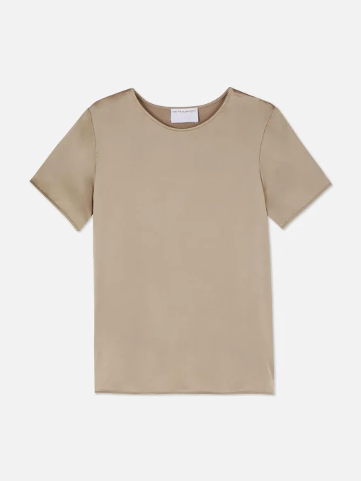 The Edit Satin T-Shirt