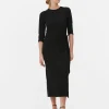 The Edit Side Tie Jersey Dress