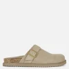 The Edit Suede Clogs