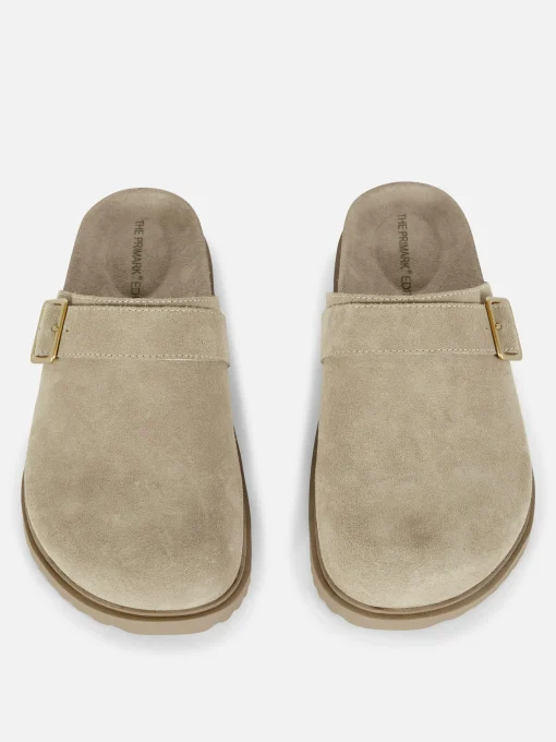 The Edit Suede Clogs