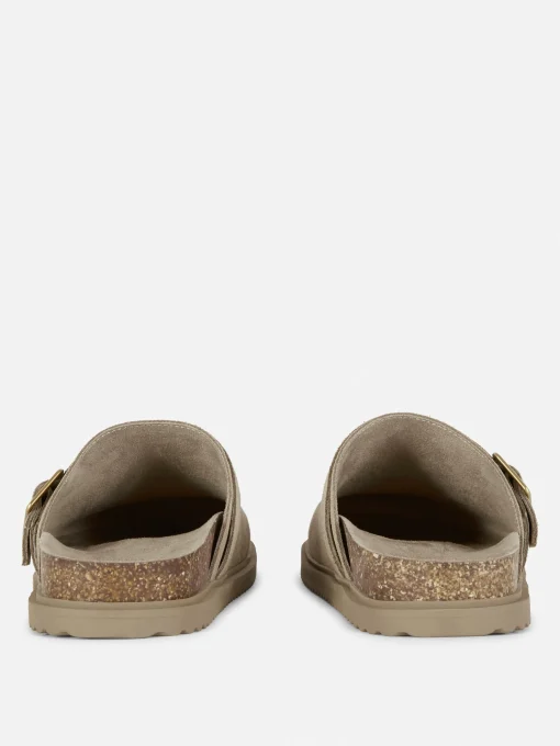 The Edit Suede Clogs