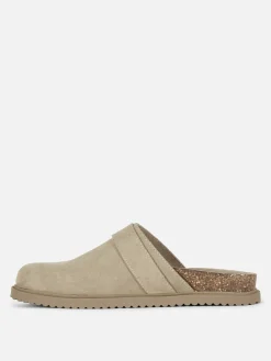 The Edit Suede Clogs