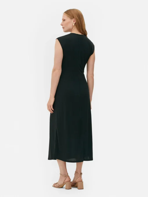 The Edit Twist Jersey Dress