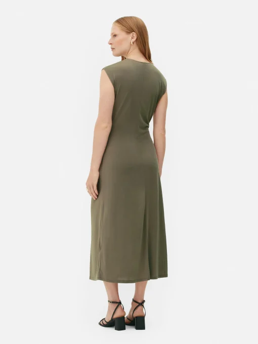The Edit Twist Jersey Dress