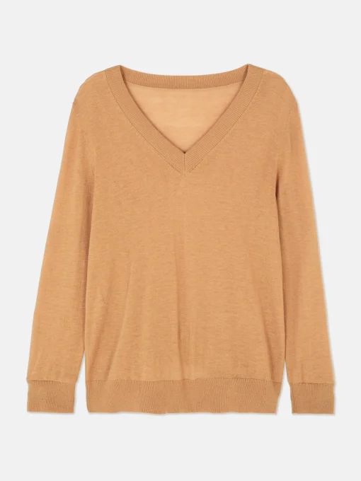The Edit V-Neck Sweater