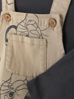 The Lion King 30th Anniversary Tee And Overalls Set