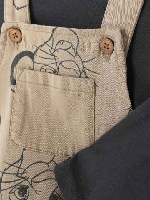 The Lion King 30th Anniversary Tee And Overalls Set