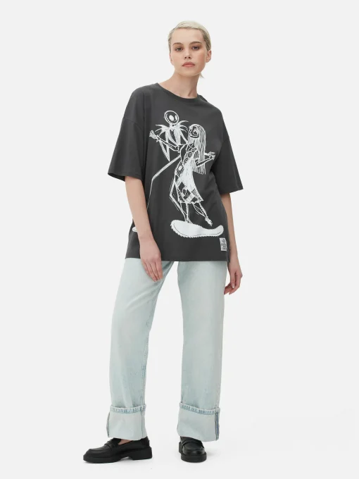The Nightmare Before Christmas Oversized T-Shirt